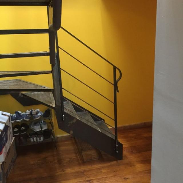 Installation d'un escalier